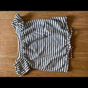Madewell - over the shoulder shirt